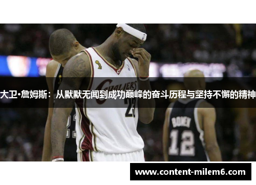 大卫·詹姆斯:从默默无闻到成功巅峰的奋斗历程与坚持不懈的精神